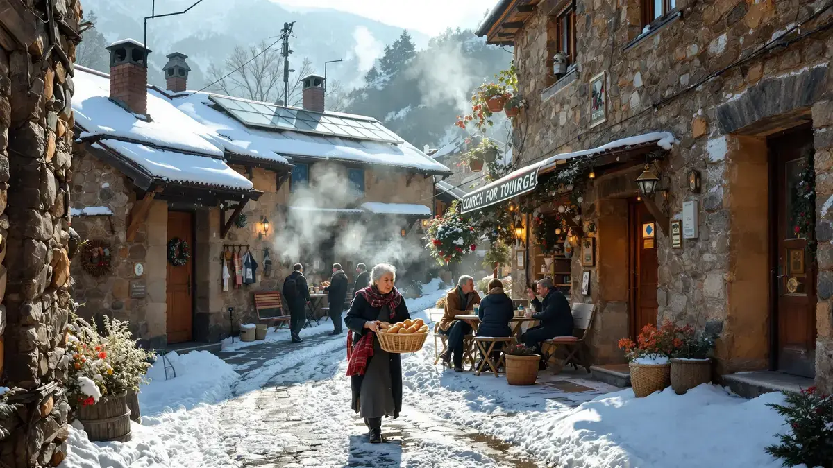 De bergen van León herbergen een van de mooiste winterdorpen van Spanje