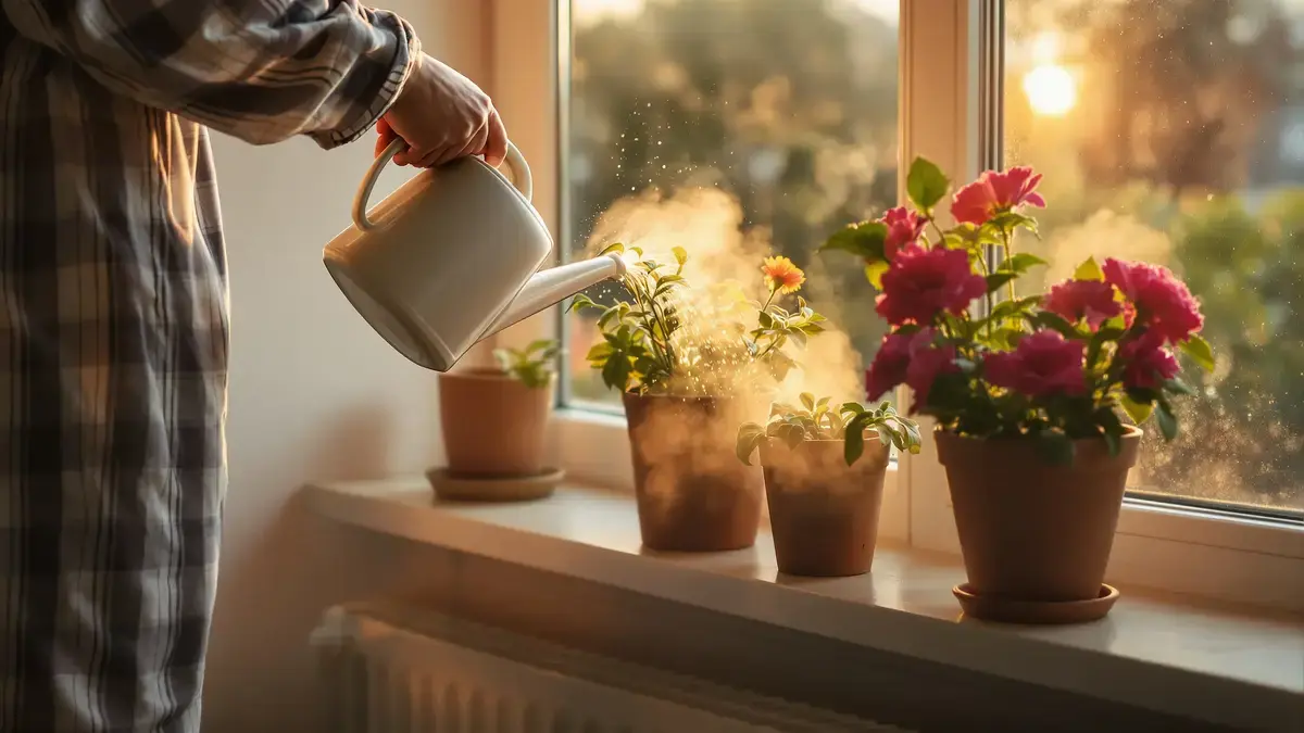 Uw bloemen op een precies tijdstip water geven in het voorjaar kan veel onderschat verlies voorkomen