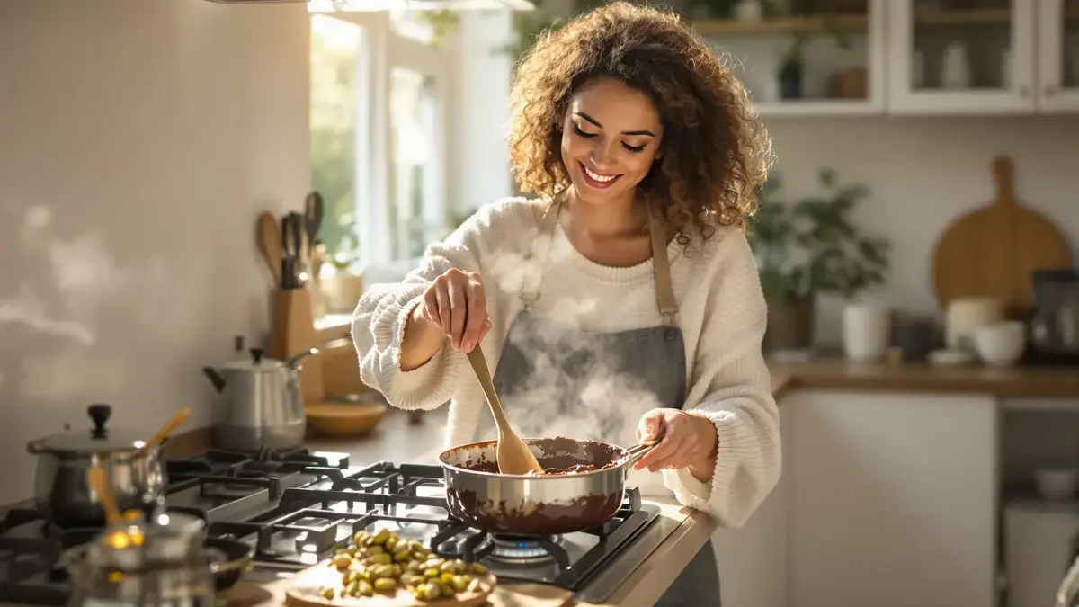 Zonder oven en zonder afwas maak je deze chocoladetaart snel en eenvoudig