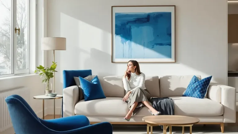 Deze krachtige kleur transformeert radicaal te beige interieurs waarvan men denkt dat ze onveranderlijk zijn