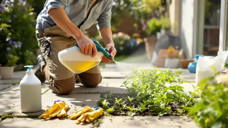 Dit schoonmaakmiddel geliefd bij tuiniers verwijdert onkruid moeiteloos en is beter dan witte azijn